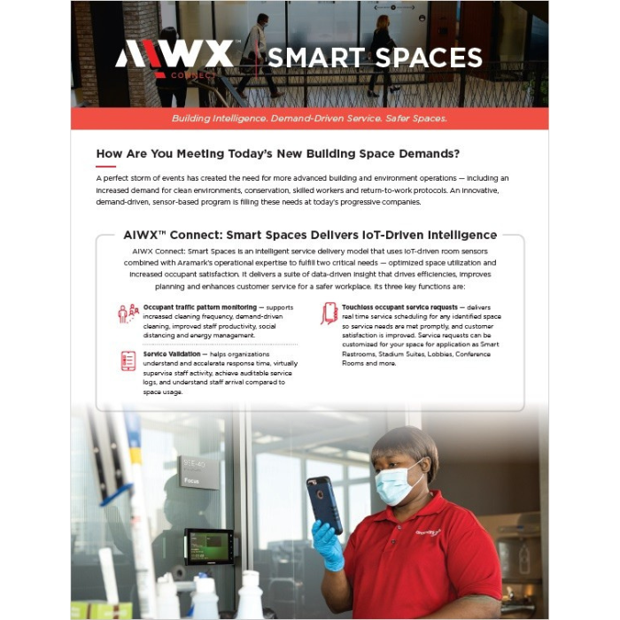 AIWX Connect Smart Spaces one pager.